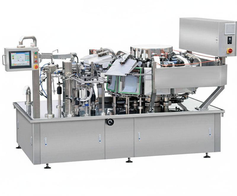 Automatyczna rotacyjna maszyna do pakowania próżniowego